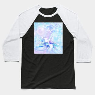 Old car in pink and blue space Baseball T-Shirt